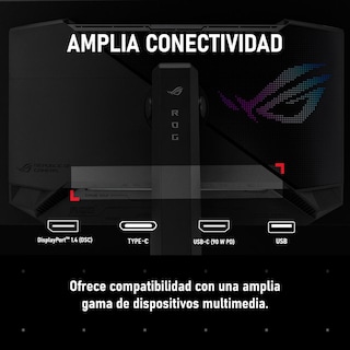 Foto 3 | Foto 3 | Monitor Gamer Asus 27 Rog Strix Oled Xg27acdng 0.03ms 360hz Qhd Qd-oled 90w Hdmi Dp Usb-c G-sync