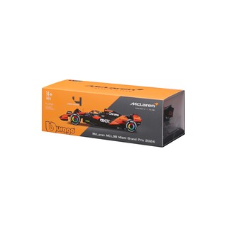 Foto 5 | Foto 5 | Vehículo De Fórmula Fundido A Presión Bburago 1:24 2024 Race Mclaren Mcl38 - Venta Internacional.