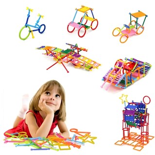 Foto 2 | Foto 2 | 400pcs Juego Didáctico Xtellar Niños Juguete Educativo Bloques Cubo Colorido