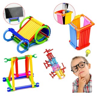 Foto 3 | Foto 3 | 400pcs Juego Didáctico Xtellar Niños Juguete Educativo Bloques Cubo Colorido