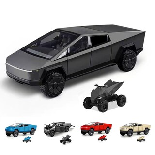 Foto 1 | Foto 1 | Coche De Juguete Powvan Cybertruck Diecast Metal 1/32 Con Sonido Y Luz - Venta Internacional.