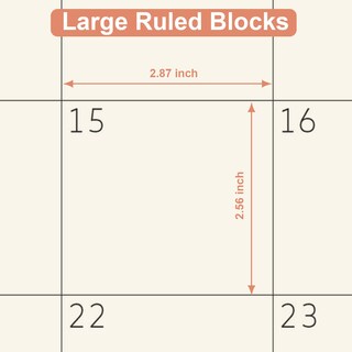 Foto 6 | Foto 6 | Calendario De Escritorio Kopeesy 2025-2026 Con Tapete De Escritorio De 55 X 43 Cm  Color Naranja - Venta Internacional.