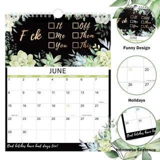 Foto 5 | Foto 5 | Calendario Chopet 2025 Fu-ck Para Mujer  De Pared  23 X 28 Cm - Venta Internacional.