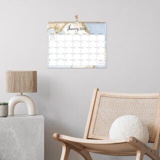 Foto 6 | Foto 6 | Calendario De Pared Urneeds 2025-2026 De 2 Años Con Bloques En Blanco De 36 X 29 Cm - Venta Internacional.