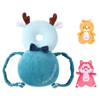 Foto 1 | Foto 1 | Mochila Protectora De Cabeza De Bebé Loisdaro Ajustable Blue Deer - Venta Internacional.