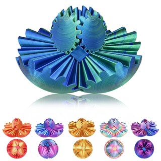 Foto 1 | Foto 1 | Pelota Fidget Toy Gear Mydhall 8 4 Cm Impresa En 3d Para Aliviar El Estrés - Venta Internacional.