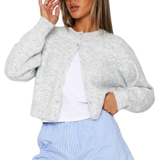 Foto 1 | Foto 1 | Jersey Tipo Cárdigan Dsorvicd Para Mujer Corto Con Botones Y2k - Venta Internacional.