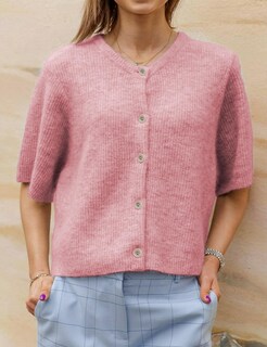 Foto 7 | Foto 7 | Jersey Tipo Cárdigan Scusty Para Mujer Ligero Rosa Talla L - Venta Internacional.