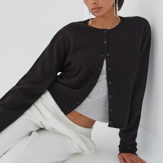Foto 4 | Foto 4 | Jersey Tipo Cárdigan Dsorvicd Para Mujer Con Botones Y2k Color Negro - Venta Internacional.