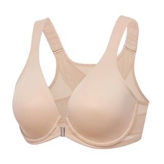 Foto 1 | Foto 1 | Sujetador Calvena Con Cierre Frontal Y Soporte Para La Espalda Postura 42d Beige - Venta Internacional.