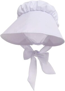 Foto 1 | Foto 1 | Sombrero De Campesina Zeuihelo Sombrero De Sirvienta Amish Gorro De Pradera Blanco - Venta Internacional.