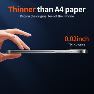 Foto 2 | Foto 2 | Funda Purluct Para Iphone 16 Pro Slim Transparente 6 3 Pulgadas Transparente - Venta Internacional.