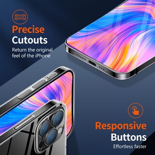 Foto 4 | Foto 4 | Funda Purluct Para Iphone 16 Pro Slim Transparente 6 3 Pulgadas Transparente - Venta Internacional.