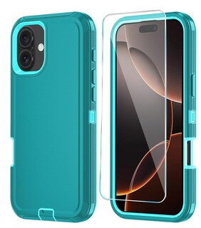 Foto 1 | Foto 1 | Funda De Teléfono Para Iphone 16 Plus Con Protector De Pantalla Hd - Venta Internacional.