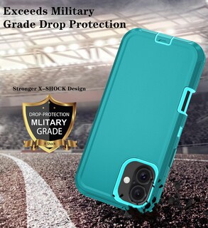 Foto 5 | Foto 5 | Funda De Teléfono Para Iphone 16 Plus Con Protector De Pantalla Hd - Venta Internacional.