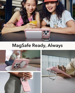 Foto 5 | Foto 5 | Funda Esr Para Iphone 16 Pro De Silicona Con Soporte Magsafe Color Rosa - Venta Internacional.