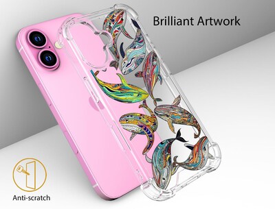 Foto 4 | Foto 4 | Funda Para Teléfono Topgraph Compatible Con Iphone 16 Transparente - Venta Internacional.