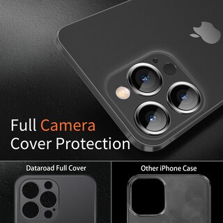 Foto 3 | Foto 3 | Funda Dataroad Para Iphone 16 Pro Max Slim De 0 2 Mm Color Negro Translúcido - Venta Internacional.