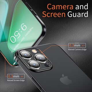 Foto 4 | Foto 4 | Funda Dataroad Para Iphone 16 Pro Max Slim De 0 2 Mm Color Negro Translúcido - Venta Internacional.