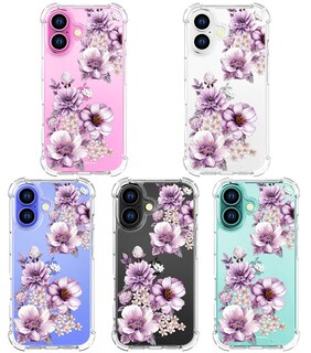 Foto 3 | Foto 3 | Funda Para Teléfono Topgraph Compatible Con Iphone 16 Transparente - Venta Internacional.