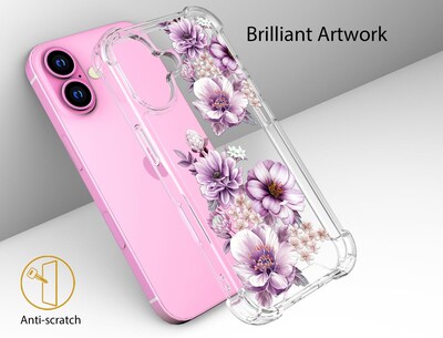 Foto 4 | Foto 4 | Funda Para Teléfono Topgraph Compatible Con Iphone 16 Transparente - Venta Internacional.
