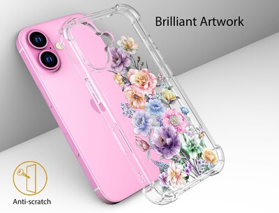 Foto 4 | Foto 4 | Funda Para Teléfono Topgraph Compatible Con Iphone 16 Plus Transparente - Venta Internacional.