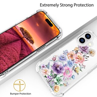Foto 7 | Foto 7 | Funda Para Teléfono Topgraph Compatible Con Iphone 16 Plus Transparente - Venta Internacional.