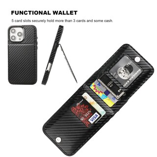 Foto 4 | Foto 4 | Funda Tipo Cartera Compatible Con Iphone 16 Pro Max De 6 9 Pulgadas De Kihuwey - Venta Internacional.