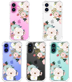 Foto 3 | Foto 3 | Funda Para Teléfono Topgraph Compatible Con Iphone 16 Plus Transparente - Venta Internacional.