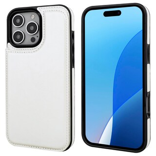 Foto 3 | Foto 3 | Funda Tipo Cartera Onetop Compatible Con Iphone 16 Pro Max Color Blanco - Venta Internacional.