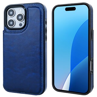 Foto 3 | Foto 3 | Funda Tipo Cartera Onetop Compatible Con Iphone 16 Pro Max Color Azul - Venta Internacional.