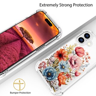 Foto 7 | Foto 7 | Funda Para Teléfono Topgraph Compatible Con Iphone 16 Plus Transparente - Venta Internacional.