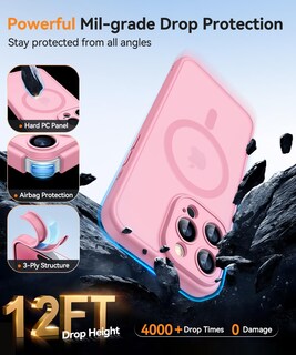 Foto 7 | Foto 7 | Funda Magnética Canshn Compatible Con Iphone 16 Pro Max - Venta Internacional.