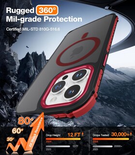 Foto 2 | Foto 2 | Funda De Teléfono Deerlamn Strong Magnetic Para Iphone 14 Pro Max - Venta Internacional.