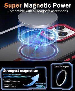 Foto 3 | Foto 3 | Funda De Teléfono Deerlamn Strong Magnetic Para Iphone 14 Pro Max - Venta Internacional.