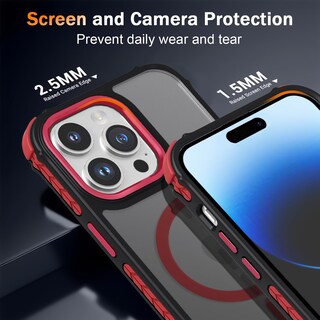 Foto 4 | Foto 4 | Funda De Teléfono Deerlamn Strong Magnetic Para Iphone 14 Pro Max - Venta Internacional.