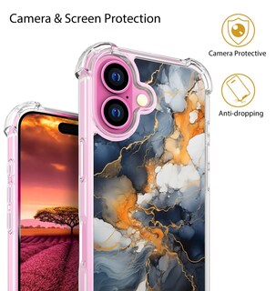 Foto 6 | Foto 6 | Funda Para Teléfono Topgraph Compatible Con Iphone 16 Plus - Venta Internacional.
