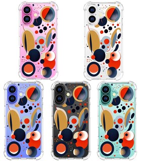 Foto 3 | Foto 3 | Funda Para Teléfono Topgraph Compatible Con Iphone 16 Plus Transparente - Venta Internacional.