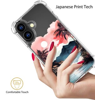Foto 5 | Foto 5 | Funda Para Teléfono Topgraph Compatible Con Iphone 16 Plus Transparente - Venta Internacional.