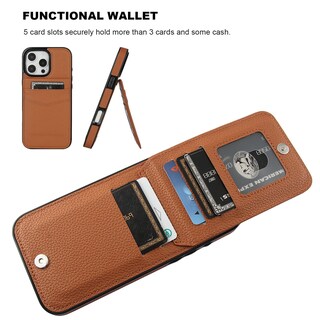 Foto 4 | Foto 4 | Funda Tipo Cartera Kihuwey Compatible Con Iphone 16 Pro Max De 6.9'' - Venta Internacional.