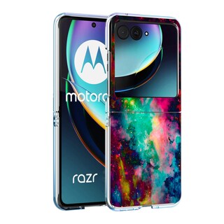 Foto 1 | Foto 1 | Funda De Teléfono Bcov Para Motorola Razr 2024 Colorful Universe Sky - Venta Internacional.