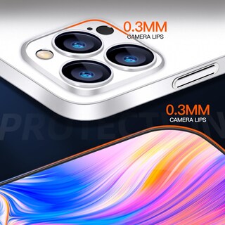Foto 5 | Foto 5 | Funda De Teléfono Purluct Para Iphone 16 Pro Max Slim Transparente - Venta Internacional.