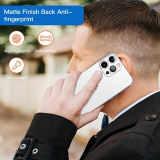 Foto 6 | Foto 6 | Funda De Teléfono Purluct Para Iphone 16 Pro Max Slim Transparente - Venta Internacional.