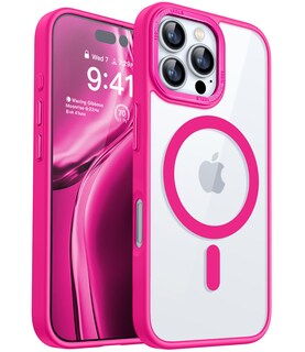 Foto 1 | Foto 1 | Funda Para Teléfono Canshn Magnética Transparente Compatible Con Iphone 16 Pro - Venta Internacional.