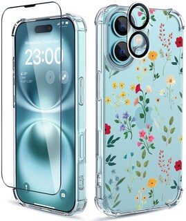 Foto 1 | Foto 1 | Funda De Teléfono Ilnehc Para Iphone 16 6.1 Con Protector De Pantalla - Venta Internacional.