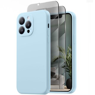Foto 1 | Foto 1 | Funda De Teléfono Loyal Bee Diseñada Para Iphone 13 Pro Max Color Azul Cielo - Venta Internacional.