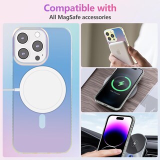 Foto 3 | Foto 3 | Funda Magnética Dosanlues Para Iphone 16 Pro Iridiscente - Venta Internacional.