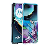 Funda De Teléfono Bcov Para Motorola Razr 2024 Con Bonito Patrón De Libélula - Venta Internacional.