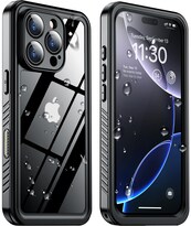 Funda Justcool Para Iphone 16 Pro Impermeable Negra - Venta Internacional.