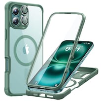 Funda Esr Para Iphone 16 Plus Con Cristal Templado Verde Transparente - Venta Internacional.